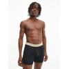 imageCalvin Klein Mens Micro Stretch 3pack Low Rise TrunkBlack Bshoreline Clem Travertine Wb