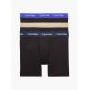 imageCalvin Klein Mens Micro Stretch 3pack Low Rise TrunkBlack Bshoreline Clem Travertine Wb
