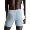 imageCalvin Klein Mens Micro Stretch 3pack Low Rise TrunkBlue Vivid Blue  Arona  Sagebush Green
