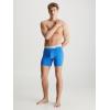 imageCalvin Klein Mens Micro Stretch 3pack Low Rise TrunkMulticoloured Gry Hthr  Wht  Palace Blue W Wh Wb