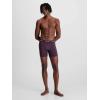 imageCalvin Klein Mens Micro Stretch 3pack Low Rise TrunkMulticoloured Pwr Plum  Fuschia Bry  Element Hthr