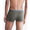 imageCalvin Klein Mens Micro Stretch 3pack Low Rise TrunkOlive  Tapioca  Legion Blue