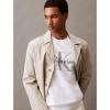 imageCalvin Klein Mens Monogram Logo Crewneck SweatshirtBrilliant White