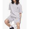 imageCalvin Klein Mens Monogram Logo Fleece ShortsGrey Heather