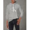 imageCalvin Klein Mens Monogram Logo HoodieHeroic Grey Heather