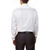 imageCalvin Klein Mens Non Iron Slim Fit Herringbone French Cuff Dress Shirt White 18quot Neck 34quot35quot Sleeve