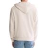 imageCalvin Klein Mens Relaxed Fit Archive Logo Fleece Full Zip HoodieChalk