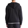 imageCalvin Klein Mens Relaxed Fit Archive Logo Fleece Full Zip HoodieClassic Black