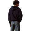 imageCalvin Klein Mens Relaxed Fit Archive Logo Fleece Full Zip HoodieDark Sapphire