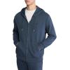 imageCalvin Klein Mens Relaxed Fit Archive Logo Fleece Full Zip HoodieInk