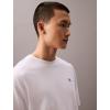 imageCalvin Klein Mens Relaxed Fit Monogram Logo Crewneck TShirtBrilliant White