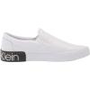 imageCalvin Klein Mens Ryor SneakerWhite Tumbled Leather 143