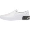 imageCalvin Klein Mens Ryor SneakerWhite Tumbled Leather 143