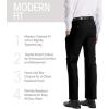 imageCalvin Klein Mens Slim Fit Dress Pants  Suit Pants for Men  Stretch Comfort Fabric Tailored Silhouette WrinkleResistant ReadytoWear Charcoal Gray