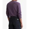 imageCalvin Klein Mens Smooth Cotton Crewneck SweaterBlackberry Cord
