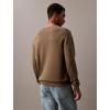 imageCalvin Klein Mens Smooth Cotton Crewneck SweaterTarmac