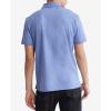 imageCalvin Klein Mens Smooth Cotton Monogram Logo Polo ShirtBleached Denim