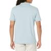 imageCalvin Klein Mens Smooth Cotton Monogram Logo Polo ShirtDove Blue
