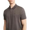 imageCalvin Klein Mens Smooth Cotton Monogram Logo Polo ShirtJuniper Mist