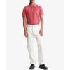 imageCalvin Klein Mens Smooth Cotton Monogram Logo Polo ShirtRaspberry Blush