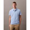 imageCalvin Klein Mens Smooth Cotton Monogram Logo Polo ShirtWell Water