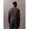 imageCalvin Klein Mens Smooth Cotton Monogram Logo SweaterEbony