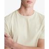 imageCalvin Klein Mens Smooth Cotton Solid Crewneck TShirtAsparagus Green