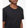 imageCalvin Klein Mens Smooth Cotton Solid Crewneck TShirtBlack Beauty