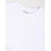imageCalvin Klein Mens Smooth Cotton Solid Crewneck TShirtBrilliant White