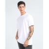 imageCalvin Klein Mens Smooth Cotton Solid Crewneck TShirtBrilliant White