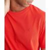 imageCalvin Klein Mens Smooth Cotton Solid Crewneck TShirtHigh Risk Red