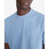 imageCalvin Klein Mens Smooth Cotton Solid Crewneck TShirtInfinity