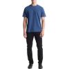 imageCalvin Klein Mens Smooth Cotton Solid Crewneck TShirtInsignia Blue