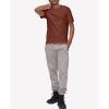 imageCalvin Klein Mens Smooth Cotton Solid Crewneck TShirtRoasted Russet