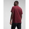imageCalvin Klein Mens Smooth Cotton Solid Crewneck TShirtTawny Port