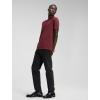 imageCalvin Klein Mens Smooth Cotton Solid Crewneck TShirtTawny Port
