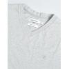 imageCalvin Klein Mens Smooth Cotton Solid VNeck TShirtHeroic Grey Heather