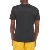 imageCalvin Klein Mens Standard Light Weight Quick Dry Short Sleeve 40 UPF Protection Active TopBlack Logo