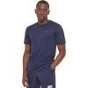 imageCalvin Klein Mens Standard Light Weight Quick Dry Short Sleeve 40 UPF Protection Active TopNavy