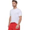 imageCalvin Klein Mens Standard Light Weight Quick Dry Short Sleeve 40 UPF Protection Active TopWhite