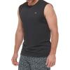 imageCalvin Klein Mens Standard UPF 40 Sleeveless Quick Dry Swim ShirtBlack