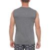 imageCalvin Klein Mens Standard UPF 40 Sleeveless Quick Dry Swim ShirtGrey Heather