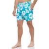 imageCalvin Klein Mens Standard Uv Protected Quick Dry Drawstring Patterned Swim TrunkAtlantis Aloha