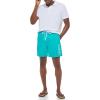 imageCalvin Klein Mens Standard Uv Protected Quick Dry Drawstring Patterned Swim TrunkAtlantis Logo