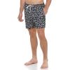 imageCalvin Klein Mens Standard Uv Protected Quick Dry Drawstring Patterned Swim TrunkBlack Logo