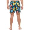 imageCalvin Klein Mens Standard Uv Protected Quick Dry Drawstring Patterned Swim TrunkBlack Multi Aloha