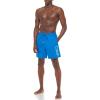 imageCalvin Klein Mens Standard Uv Protected Quick Dry Drawstring Patterned Swim TrunkBlue Logo