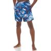 imageCalvin Klein Mens Standard Uv Protected Quick Dry Drawstring Patterned Swim TrunkBlue Palm