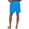 imageCalvin Klein Mens Standard Uv Protected Quick Dry Drawstring Patterned Swim TrunkBright Blue