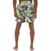 imageCalvin Klein Mens Standard Uv Protected Quick Dry Drawstring Patterned Swim TrunkCitrus Palm